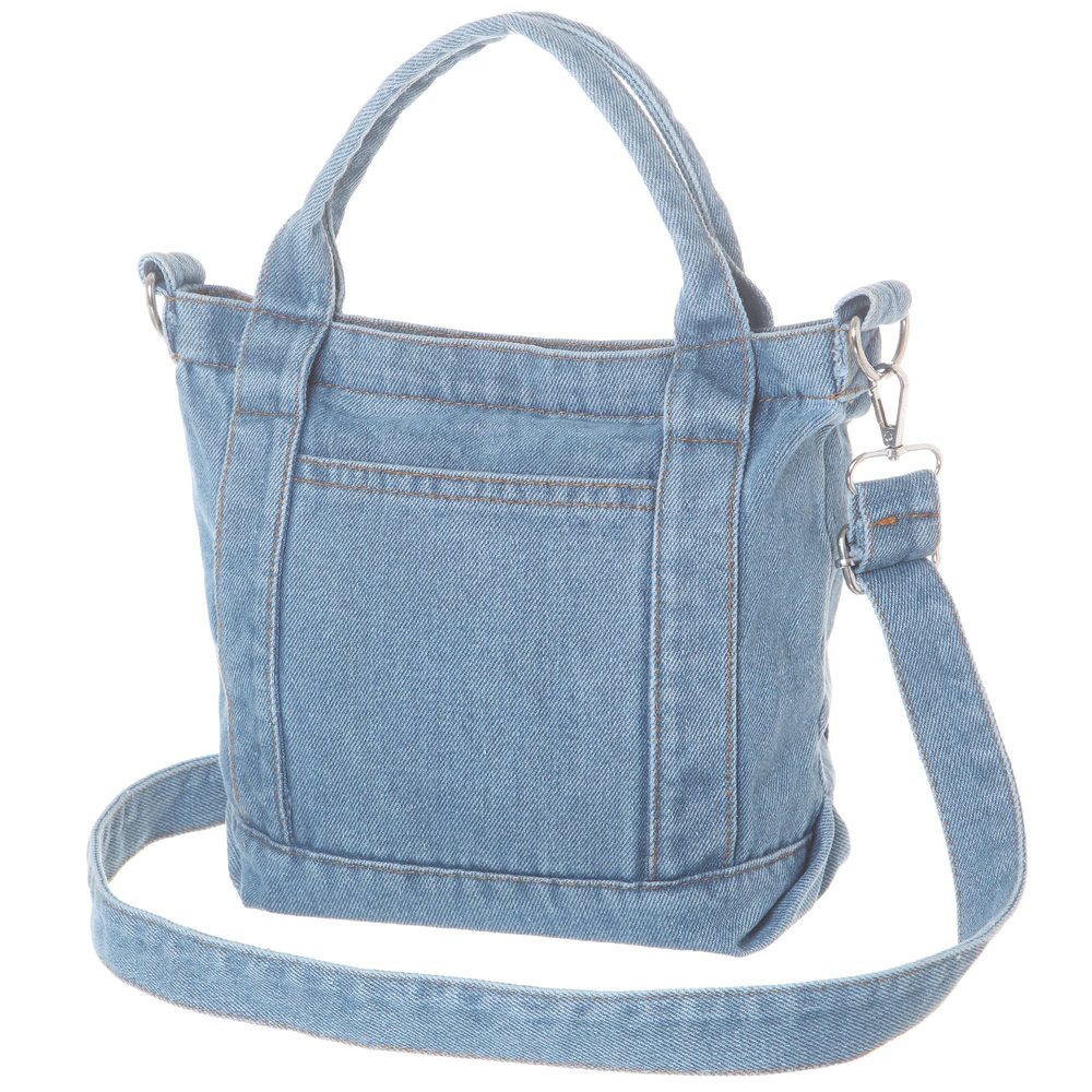 Denim Purse Jean Tote Bag Crossbody Shoulder Denim Purses And C -_-